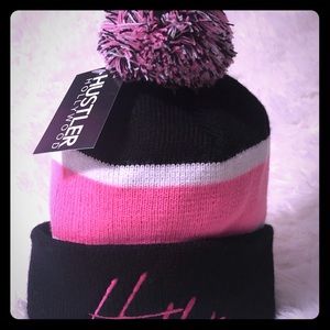 NEW! Ladies Thick Winter Beanie w/ POM by Hustler